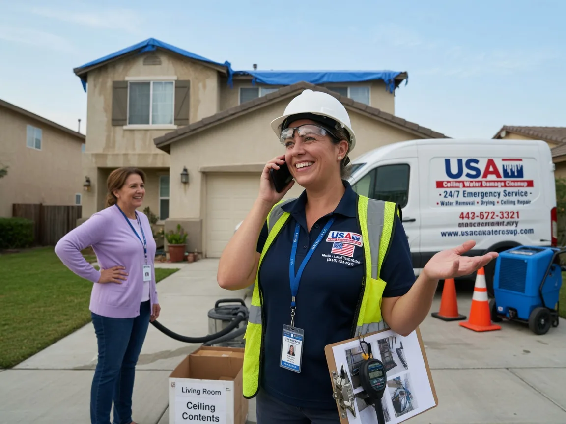 Ceiling Water Damage Restoration Rochester, TX FAQs